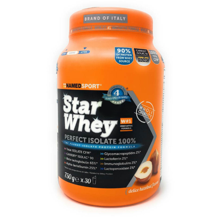 Star Whey Perfect Isolate 100% Delice Hazelnut NamedSport&reg; 750g