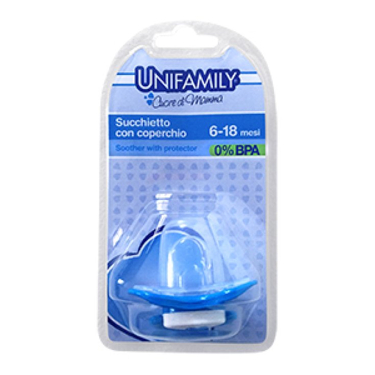 Succhietto 6-18 Boy Silicone Unifamily&reg; 1 Pezzo
