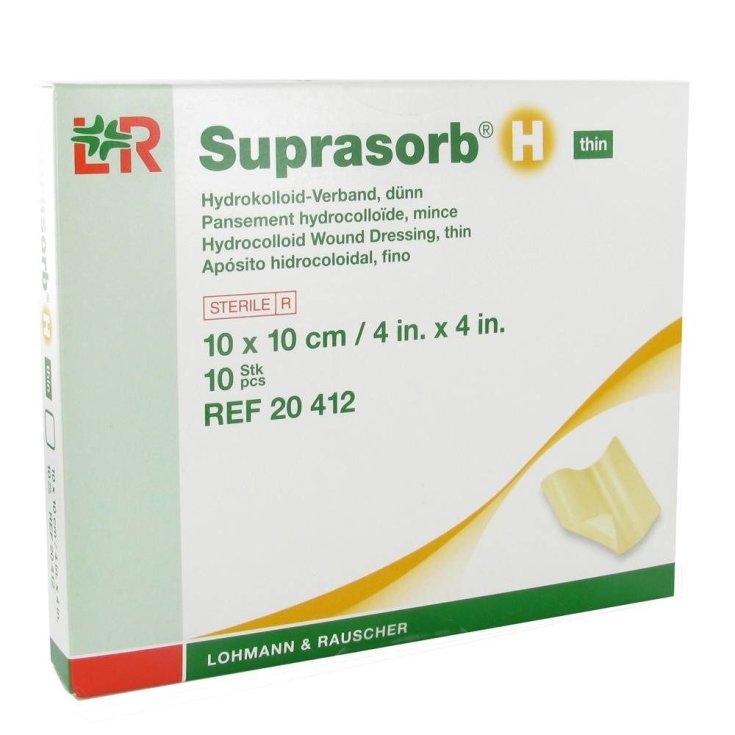 Suprasorb&reg; H Sottile Lohmann & Rauscher Italia 10x10cm 10 Pezzi
