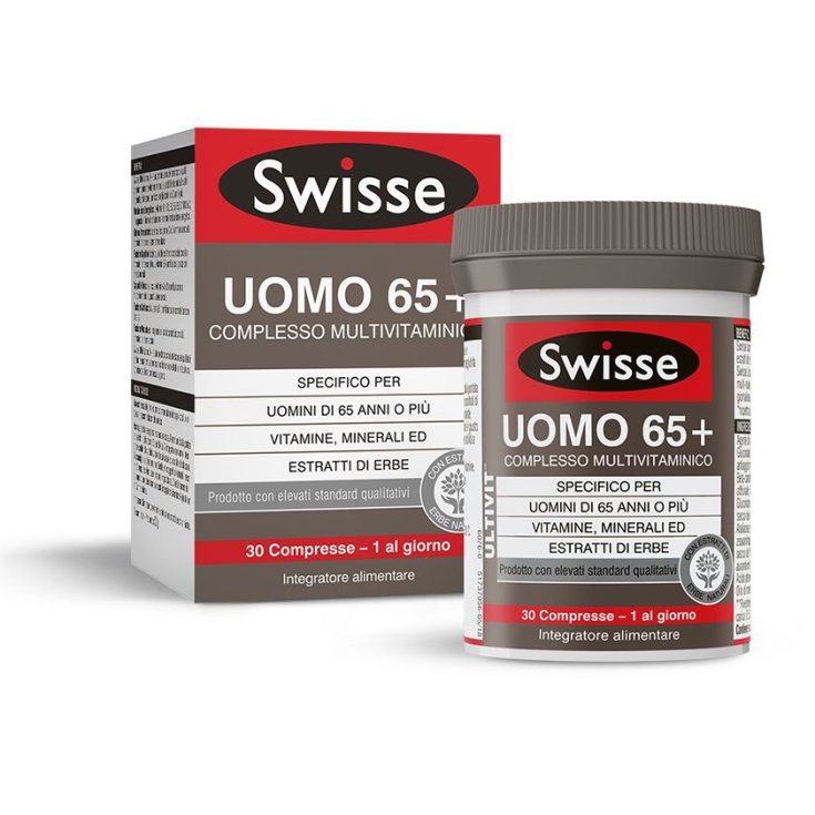 Swisse Multivitaminico Uomo 65+ 30 Compresse