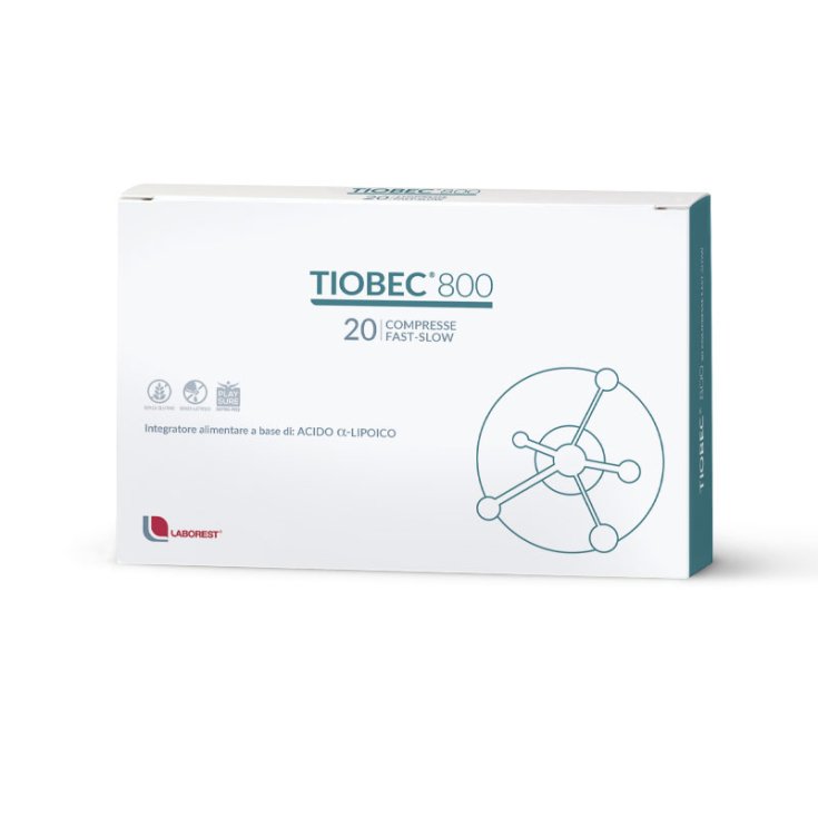 TIOBEC 800 LABOREST 20 Compresse