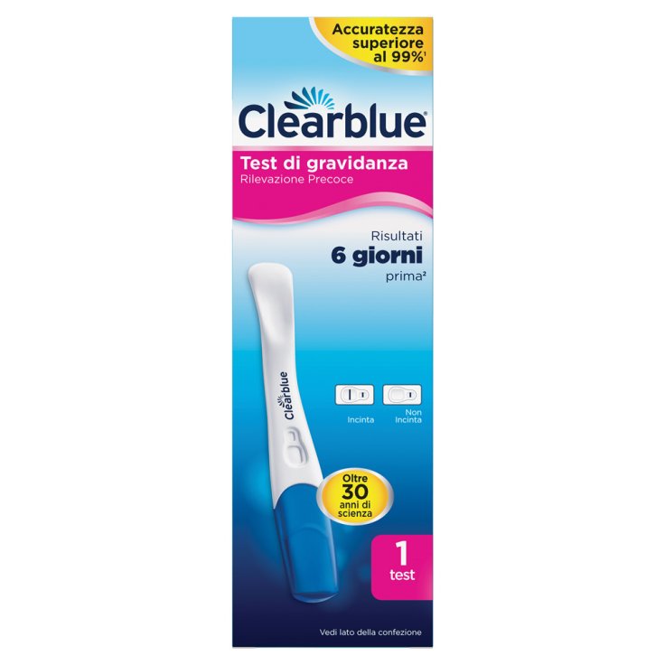 Test Di Gravidanza Rilevazione Precoce Clearblue&reg; 1 Test