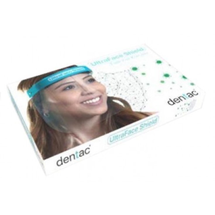 Ultraface Shield Visiera Protettiva Dentac&reg; 2 Pezzi