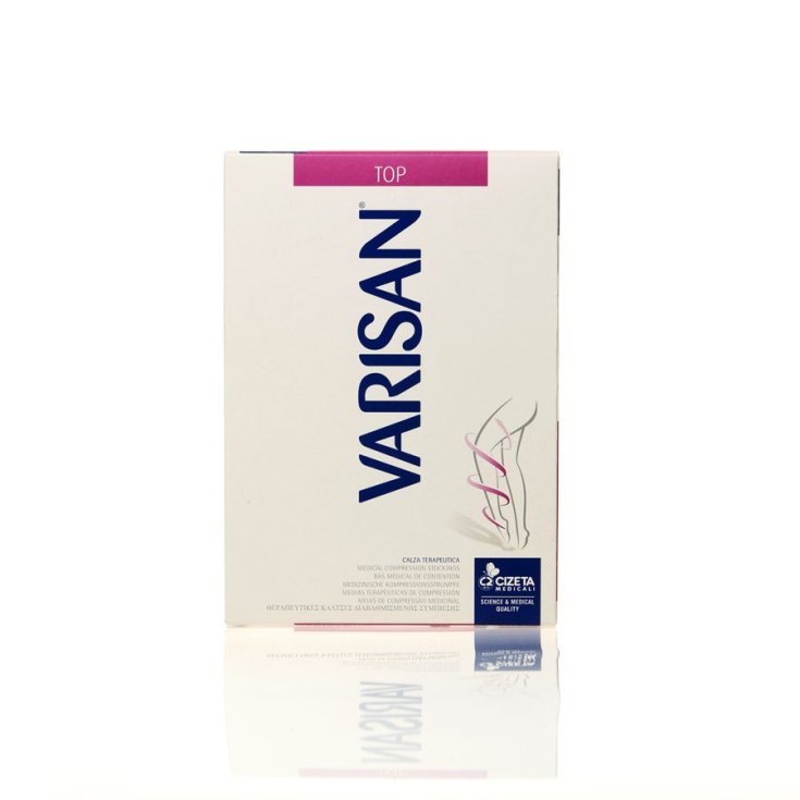 Varisan&reg; Top K1 Collant Cotone Punta Aperta Colore Nero Taglia 2 Cizeta