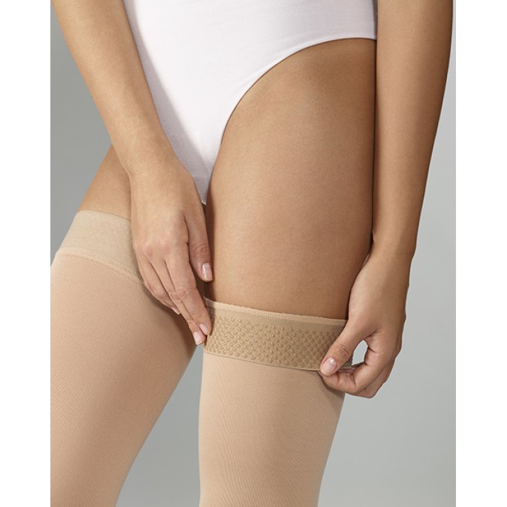 Varisan&reg; Top K2 Autoreggenti Corto Punta Aperta Colore Beige Taglia 2 Cizeta