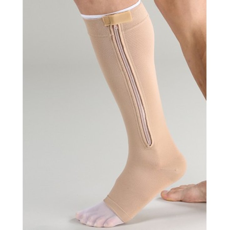 Varisan&reg; Top Ulcer-Kit Gambaletto C1 Punta Aperta Corto Sinistro Taglia 5 Cizeta