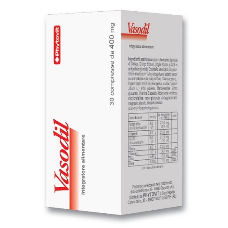 Vasodil Phytovit 30 Compresse