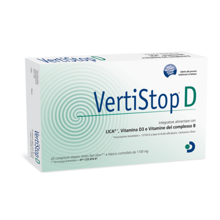 Vertistop&reg; D Difass 20 Compresse