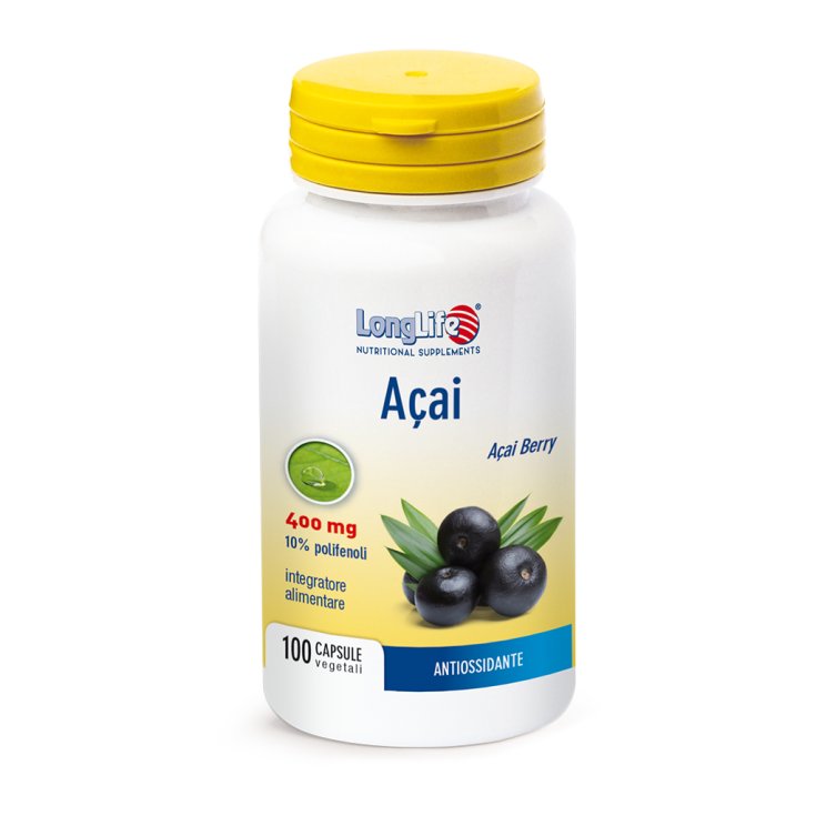 A&ccedil;ai 400mg LongLife 100 Caspule Vegetali