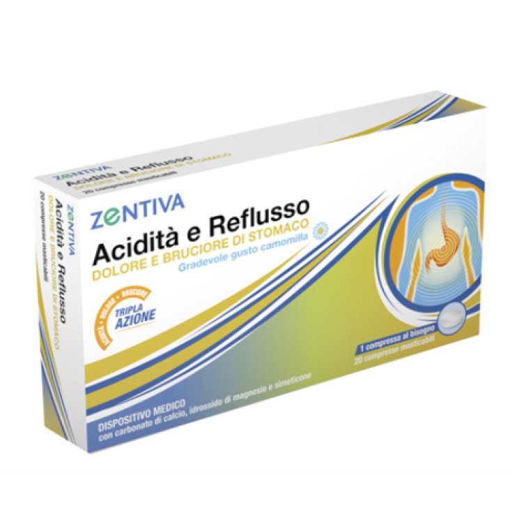 Acidit&agrave; E Reflusso Zentiva 20 Compresse