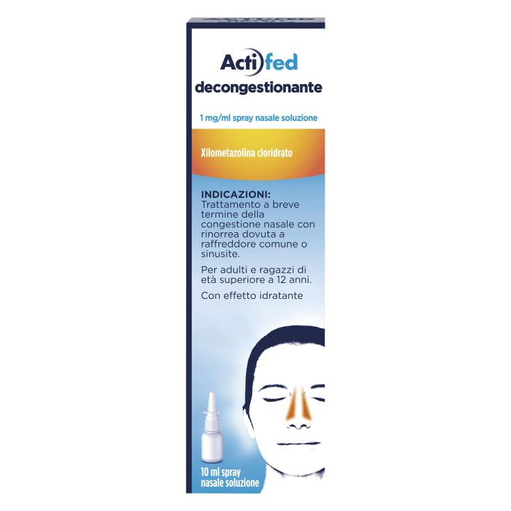 Actifed Decongestionante Spray Nasale Rinite e Sinusite