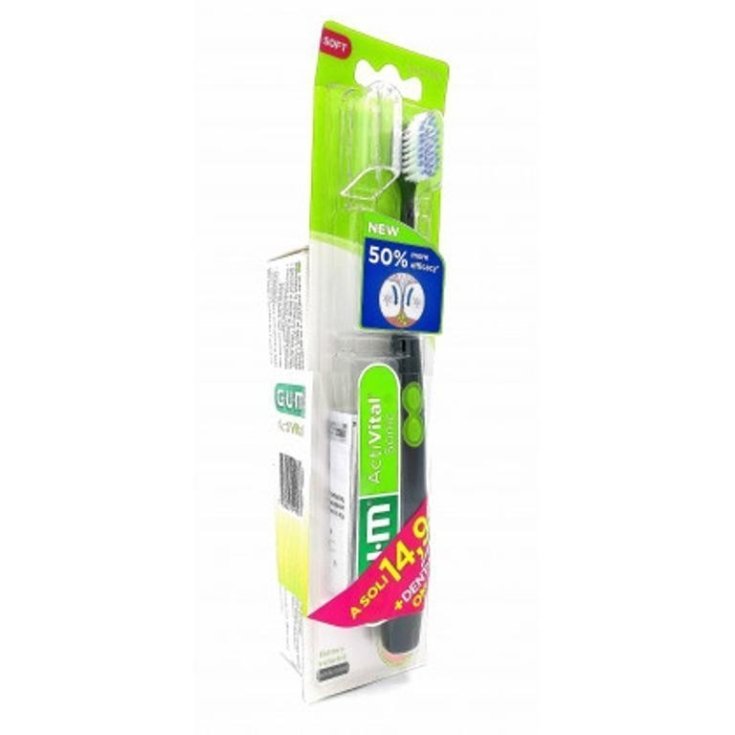 ActiVital Sonic GUM Spazzolino Elettrico + Dentifricio