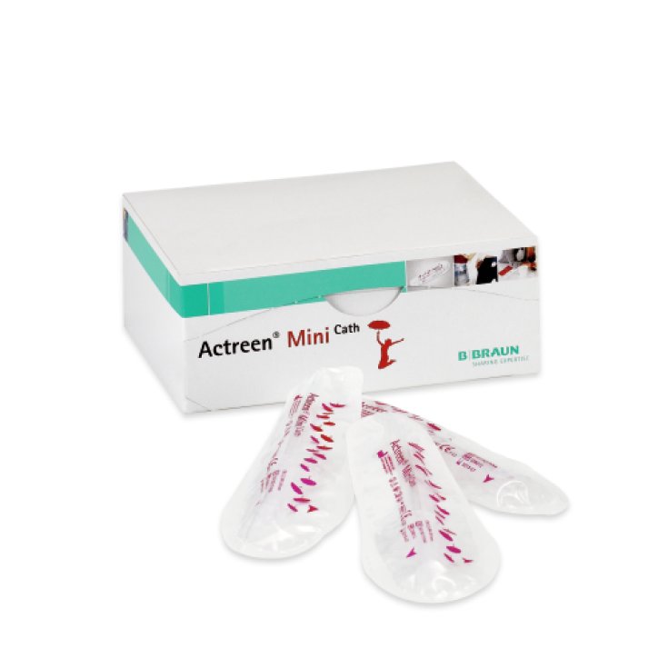 Actreen&reg; Mini Cath Ch12 9cm B.Braun 30 Pezzi