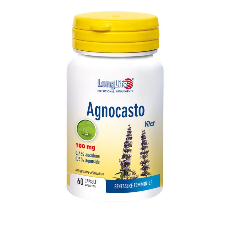 Agnocasto 100mg Integratore Alimentare 60 Capsule