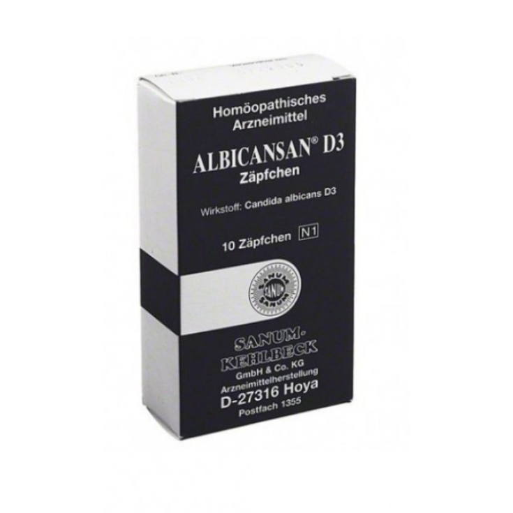 Albicansan D3 Sanum 10 Supposte