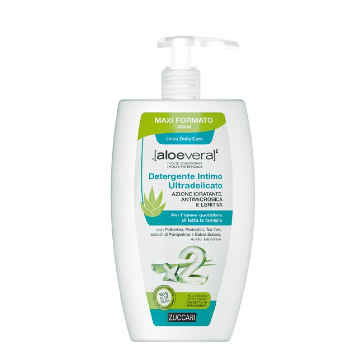 AloeVera2 Detergente Intimo Ultradelicato Zuccari 400ml