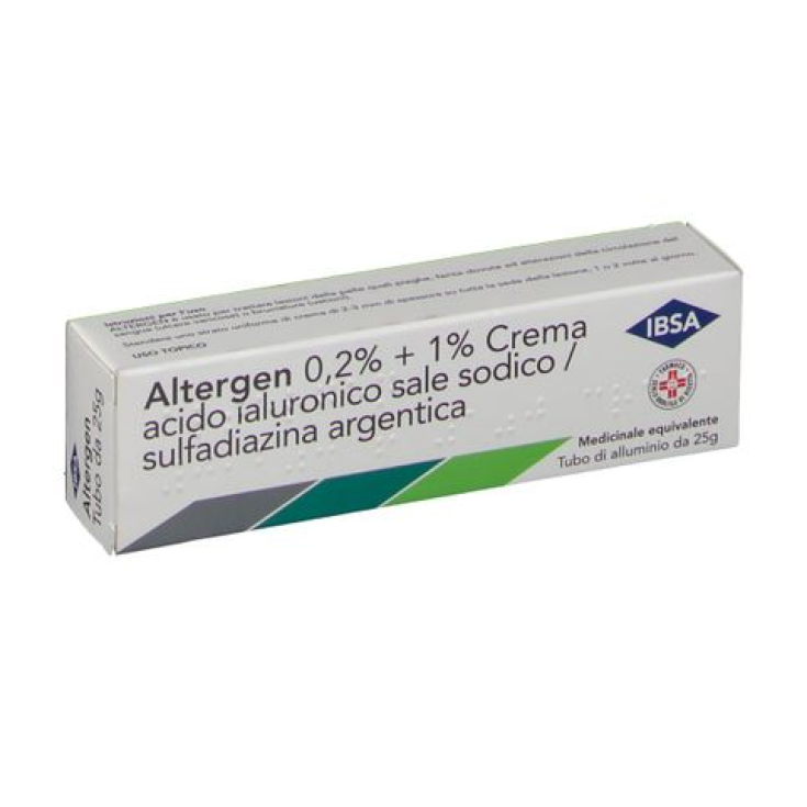 Altergen 0,2%+1% Crema IBSA 25g