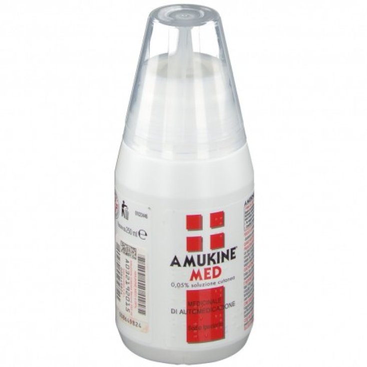 Amukine Med 0,05% Soluzione Dermatologica Angelini 250ml
