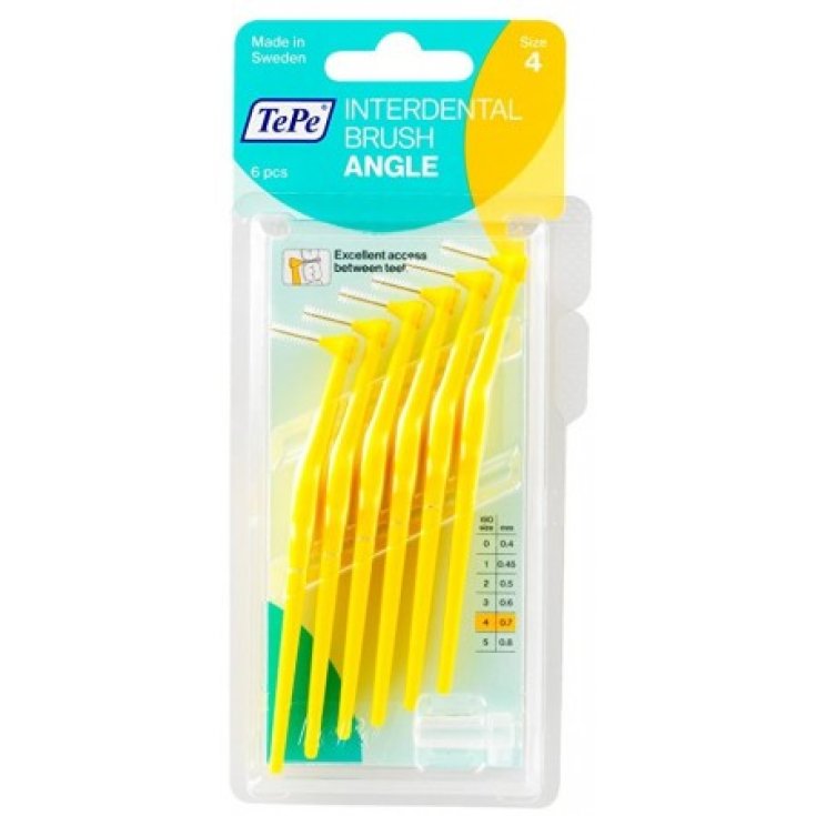 Angle Scovolino Giallo 0,7 Tepe 6 Pezzi