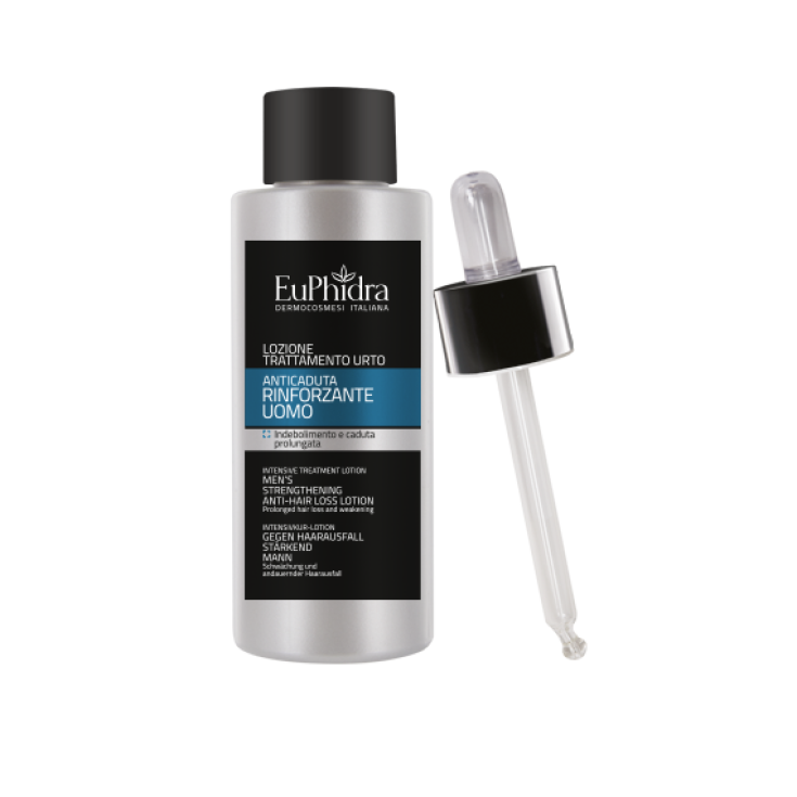 Anticaduta Rinforzante Uomo - Lozione Trattamento Urto Euphidra 2x100ml