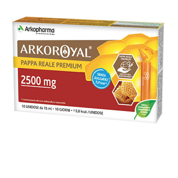 Arkoroyal&reg; Pappa Reale Premium 2500 MG Arkopharma 10 Unidose