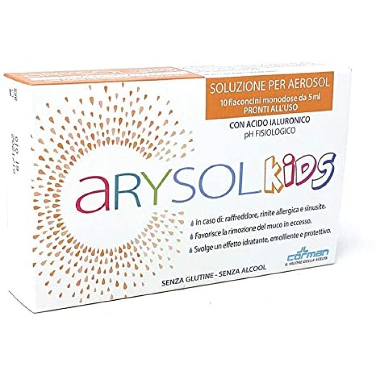 Arysol Kids Corman 10 Flaconcini Da 5ml