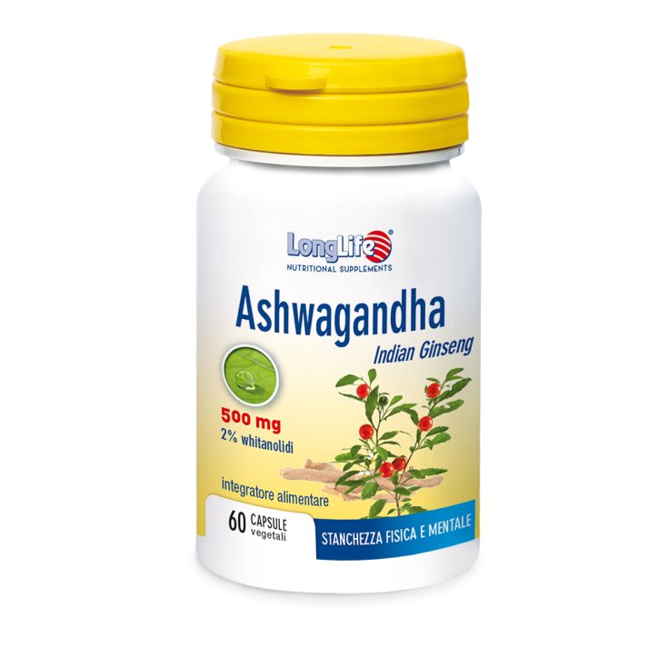 Ashwagandha 500mg LongLife 60 Capsule
