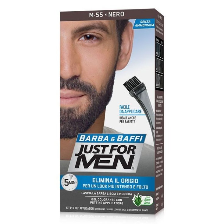 JUST FOR MEN BARBA E BAFFI 55 NERO