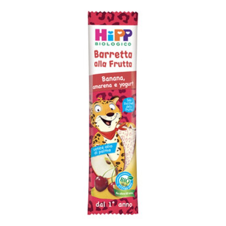 Barretta Alla Frutta HiPP Biologico Banana Amarena Yogurt 20g