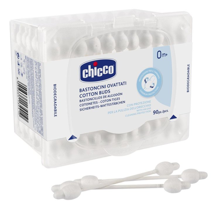 Bastoncini Ovattati Chicco 90 Pezzi