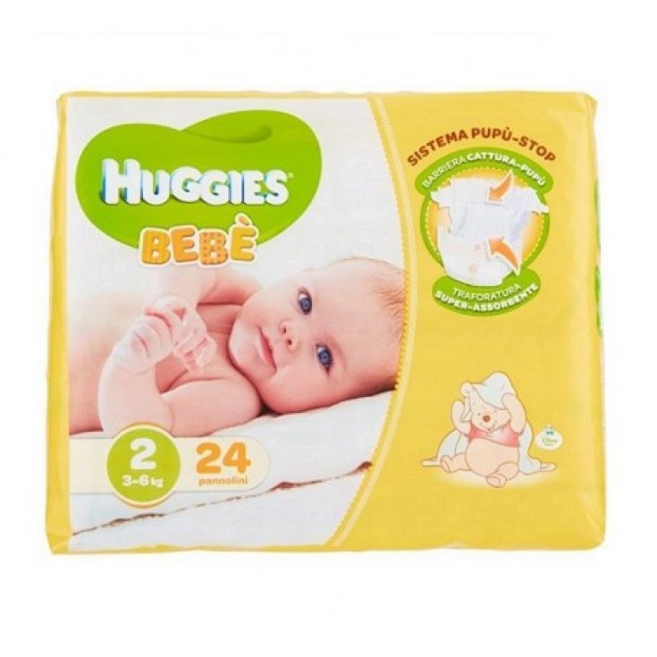 Beb&egrave; Huggies&reg; 24 Pannolini Extra Care Taglia 2