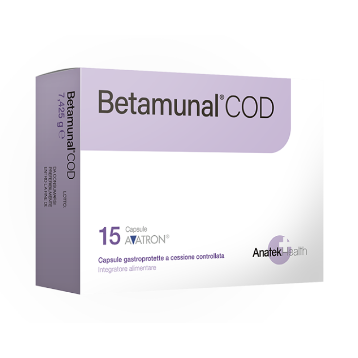 Betamunal&reg; Cod Anatek Health 15 Capsule