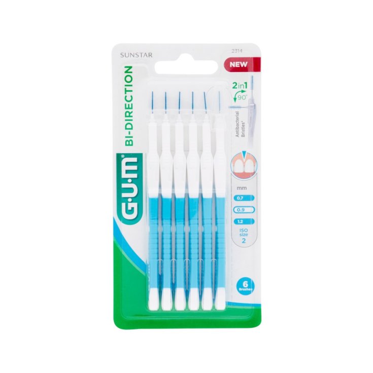 Sunstar Gum Bi Direzione Interprossimale Micro Fine 6 Unit&agrave;