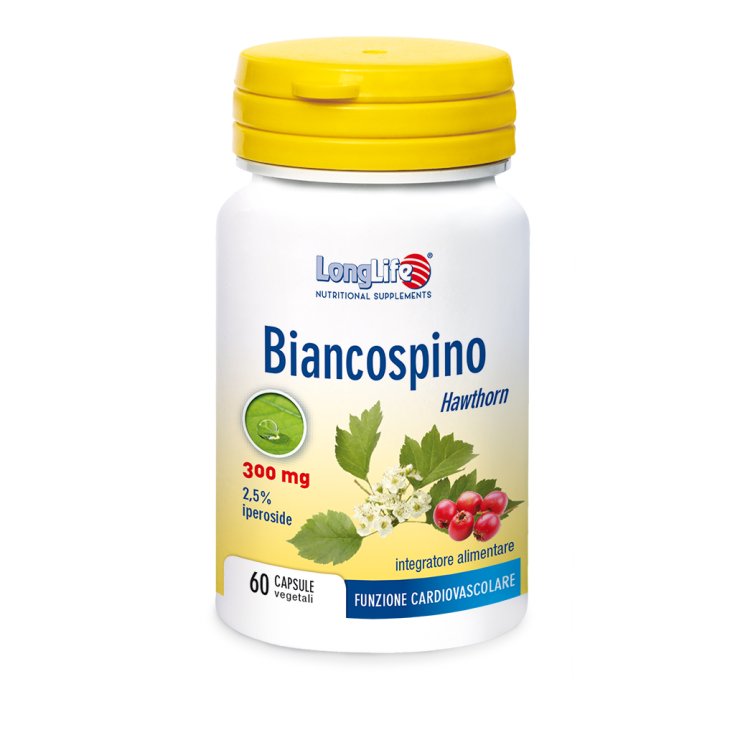 Biancospino 300mg LongLife 60 Capsule Vegetali