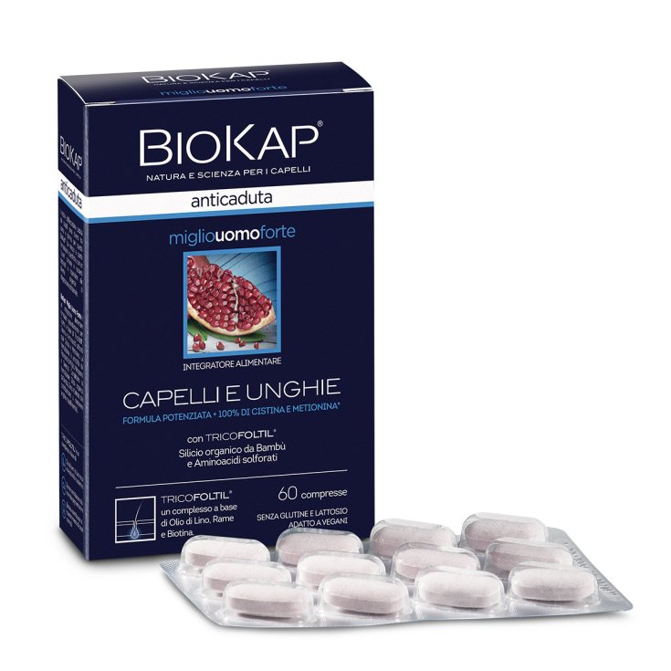 BioKap Miglio Uomo Forte Bios Line 60 Compresse