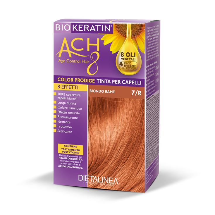 Biokeratin ACH8 Color Prodige Dietalinea 7/R Biondo Rame