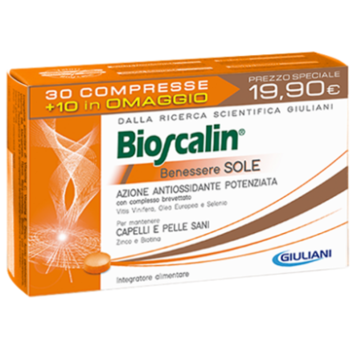 Bioscalin&reg; Benessere Sole Giuliani 30+10 Compresse