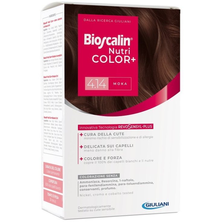Bioscalin&reg; NutriColor+ 4.14 Moka Giuliani 1 KIt
