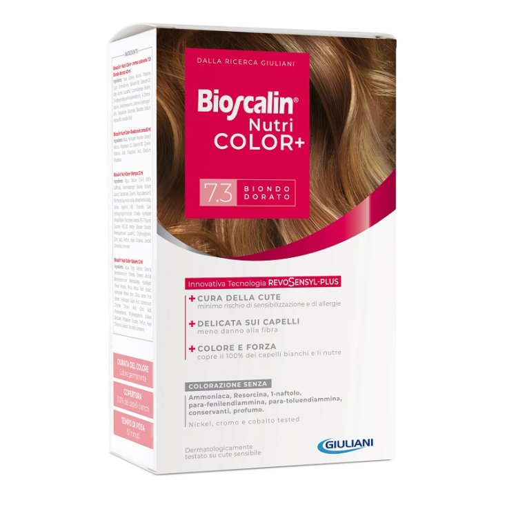 Bioscalin&reg; NutriColor+ 7.3 Biondo Dorato Giuliani 1 Kit