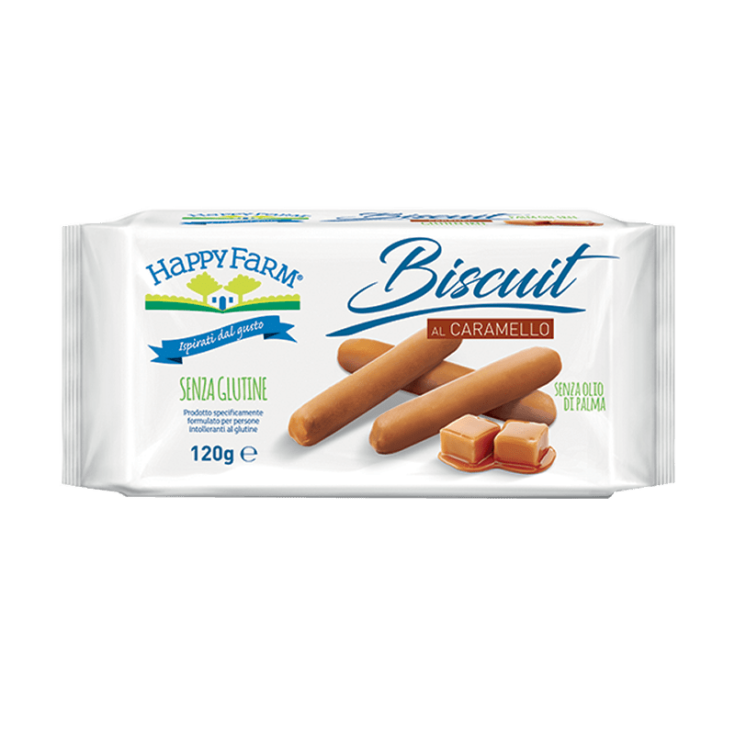 Biscuit al Caramello Happy Farm 120g