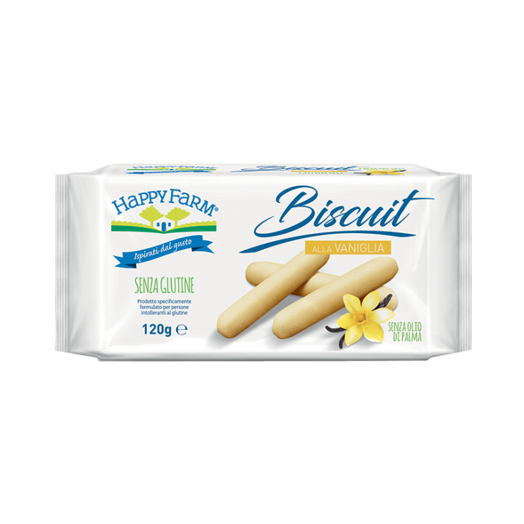 Biscuit alla Vaniglia Happy Farm 120g