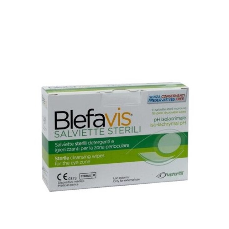 Blefavis Salviette Sterili 18 Salviette Monouso
