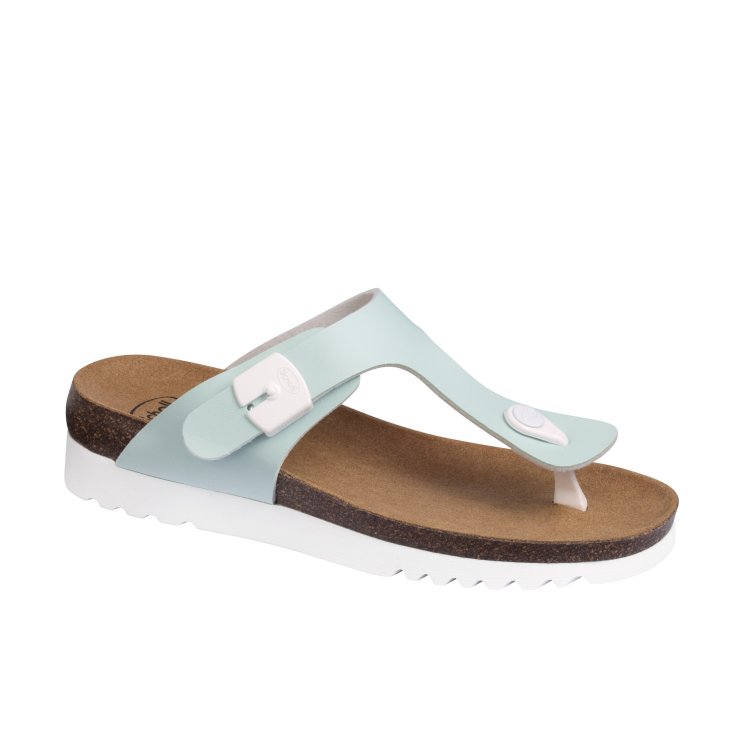 Boa Vista Up Scholl&reg; Infradito Donna Bioprint&reg; Acqua Marina Misura 39