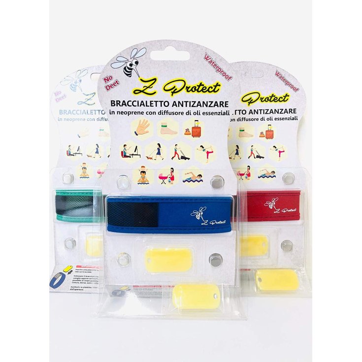 Braccialetto Antizanzare Neoprene Z-Protect