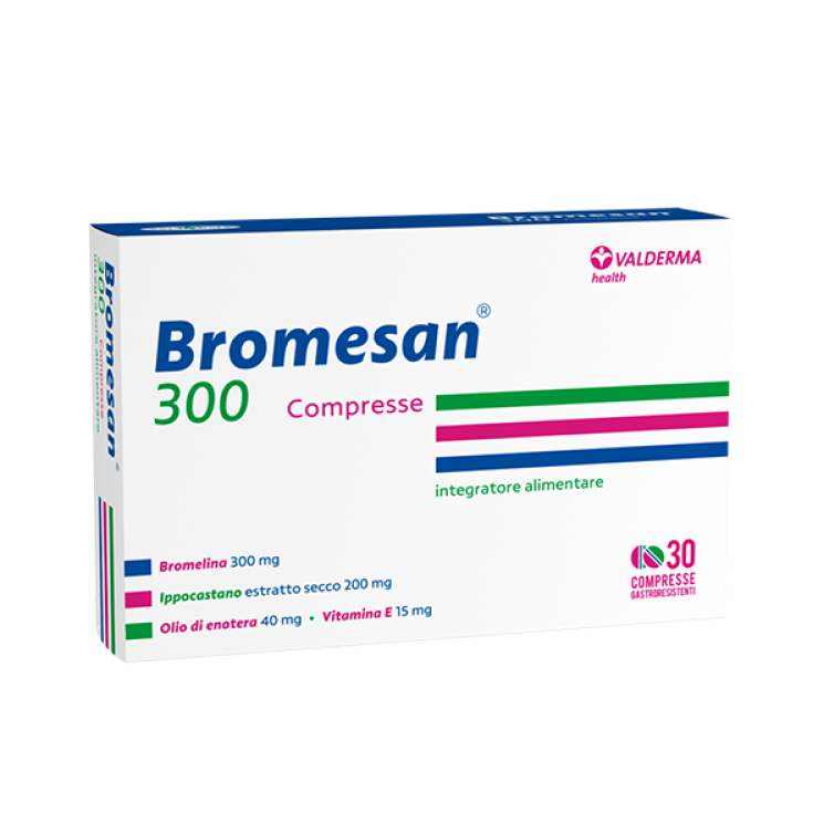 Bromesan 300 Valderma 30 Compresse Gastroresistenti