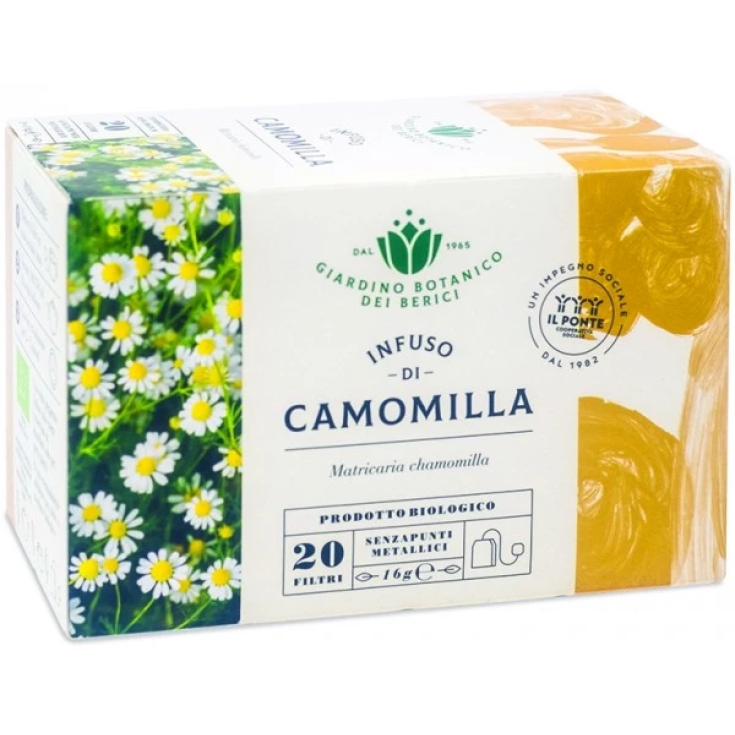 Camomilla Infuso Giardino Botanico dei Berici 16g 20 Filtri