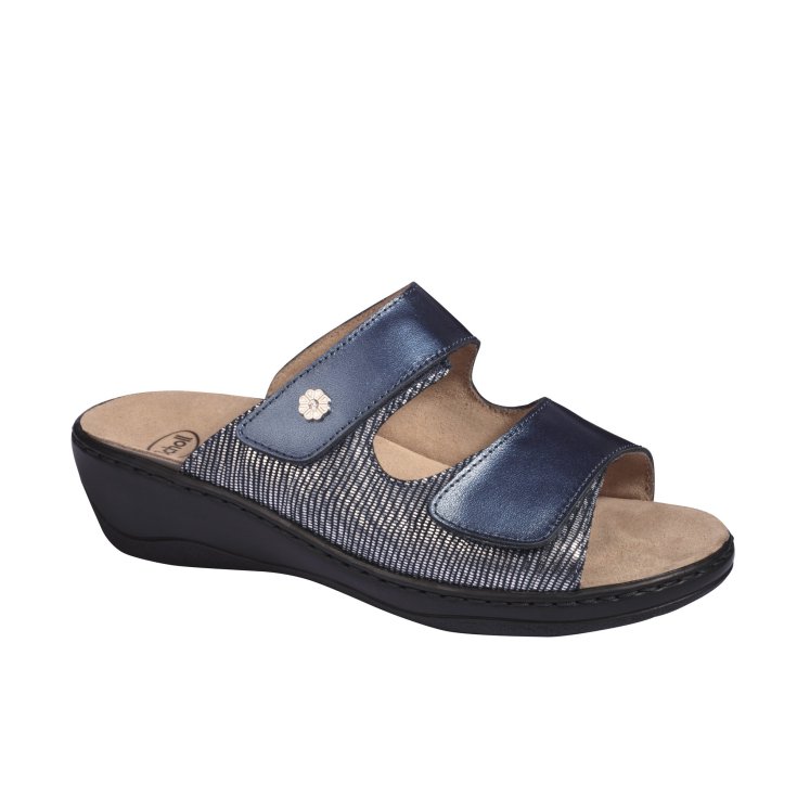 Carla Scholl&reg; Ciabatta Donna Memory Cushion&reg; Blu Misura 38