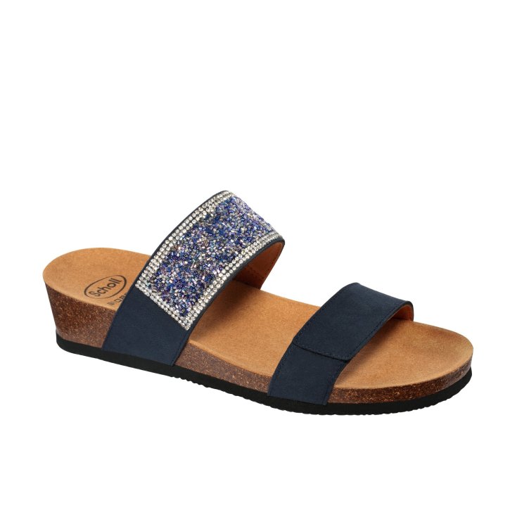 Cecilia Scholl&reg; Sandalo Donna Bioprint&reg; Blu Navy Misura 36