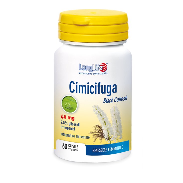 Cimicifuga 40mg LongLife 60 Capsule Vegetali