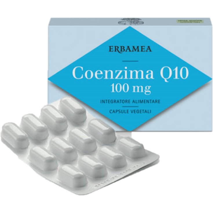 Coenzima Q10 100mg Erbamea 24 Capsule